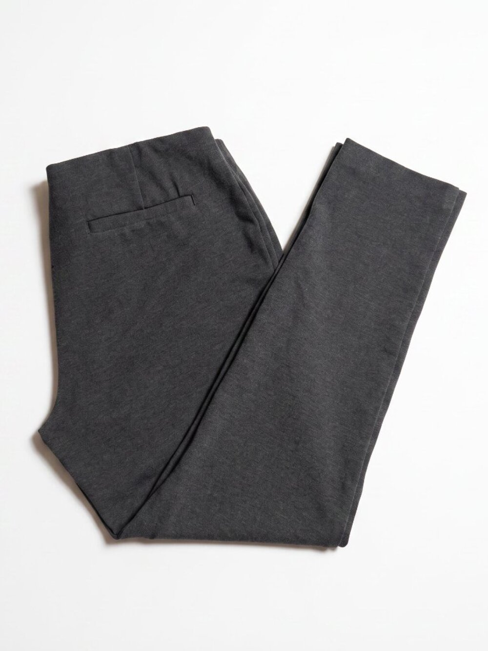 Alfani Grey Straight Leg Comfort Waist Dress Pants Women's Size 8P Petite